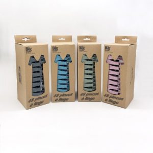 48 Pinces à Linge Plastique